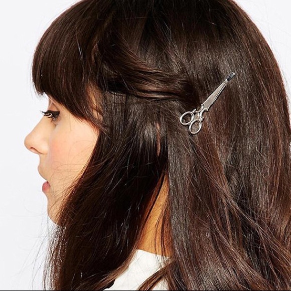 2 Pcs Decorative Scissor Hair Pins - Picture 3 of 13